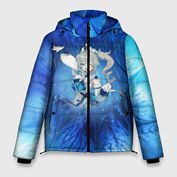 Куртка зимняя мужская Барбара Genshin Impact, цвет: 3D-светло-серый