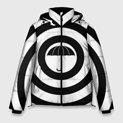 Куртка зимняя мужская Узор Академия Амбрелла, цвет: 3D-светло-серый