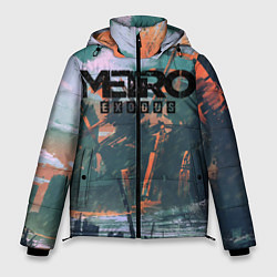 Куртка зимняя мужская Metro Exodus, цвет: 3D-черный