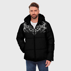 Куртка зимняя мужская Deathmetal, цвет: 3D-светло-серый — фото 2