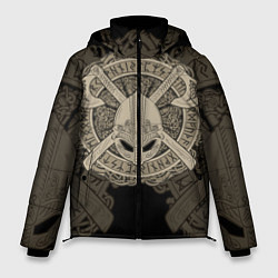 Куртка зимняя мужская Воин, цвет: 3D-черный