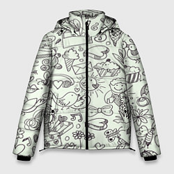 Куртка зимняя мужская Mood, цвет: 3D-черный