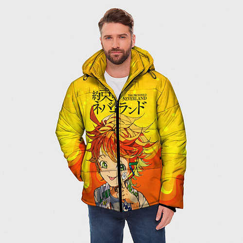 Мужская зимняя куртка Обещанный Неверленд / 3D-Черный – фото 3