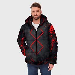 Куртка зимняя мужская BERSERK БЕРСЕРК КЛЕЙМО, цвет: 3D-черный — фото 2