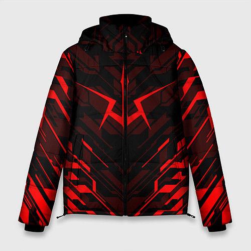 Мужская зимняя куртка КОД ГИАС CODE GEASS / 3D-Красный – фото 1