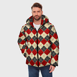 Куртка зимняя мужская THE AMBRELLA ACADEMY UNIFORM, цвет: 3D-черный — фото 2