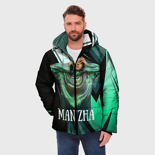 Мужская зимняя куртка Манижа Manizha / 3D-Красный – фото 3