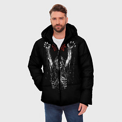 Куртка зимняя мужская Cannibal Corpse, цвет: 3D-черный — фото 2