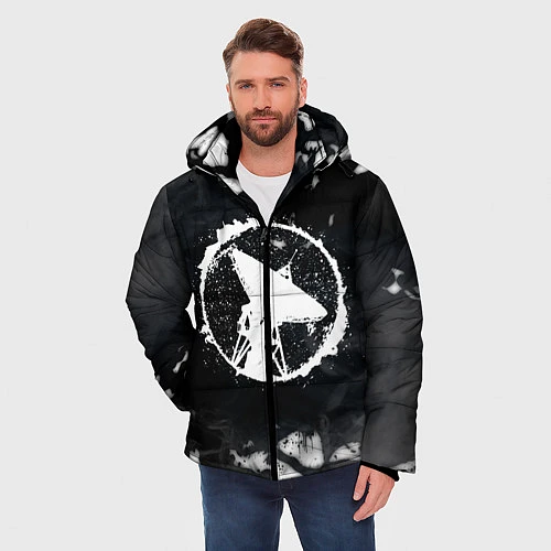 Мужская зимняя куртка ГРОТ / 3D-Черный – фото 3