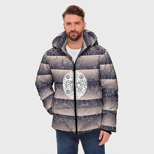 Мужская зимняя куртка Круг АПВ 46СМ / 3D-Черный – фото 3