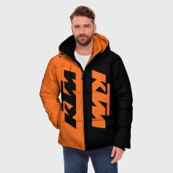 Куртка зимняя мужская KTM КТМ Z, цвет: 3D-черный — фото 2