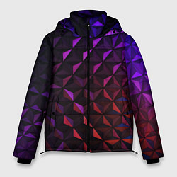 Куртка зимняя мужская Неоновая Текстура, цвет: 3D-черный