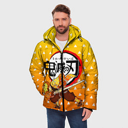 Куртка зимняя мужская ЗЕНИЦУ ZENITSU, цвет: 3D-черный — фото 2