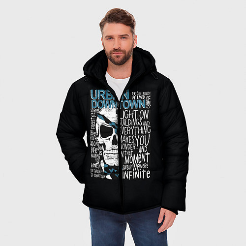 Мужская зимняя куртка URBAN Downtown / 3D-Черный – фото 3