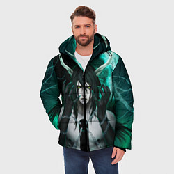 Куртка зимняя мужская Ulquiorra Schiffer Bleach, цвет: 3D-черный — фото 2