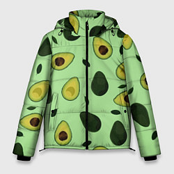 Куртка зимняя мужская Авокадо, цвет: 3D-черный