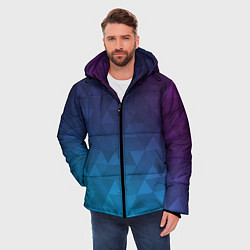 Куртка зимняя мужская BASTERIA, цвет: 3D-черный — фото 2
