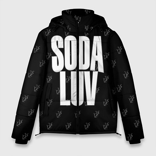 Мужская зимняя куртка Репер - SODA LUV / 3D-Красный – фото 1