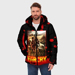 Куртка зимняя мужская FARCRY ФАРКРАЙ GAME, цвет: 3D-черный — фото 2