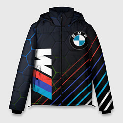 Куртка зимняя мужская BMW БМВ M COMPETITION, цвет: 3D-красный