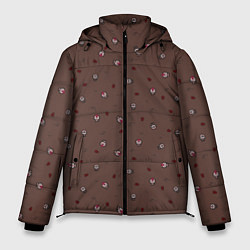 Мужская зимняя куртка The Binding of Isaac small pattern