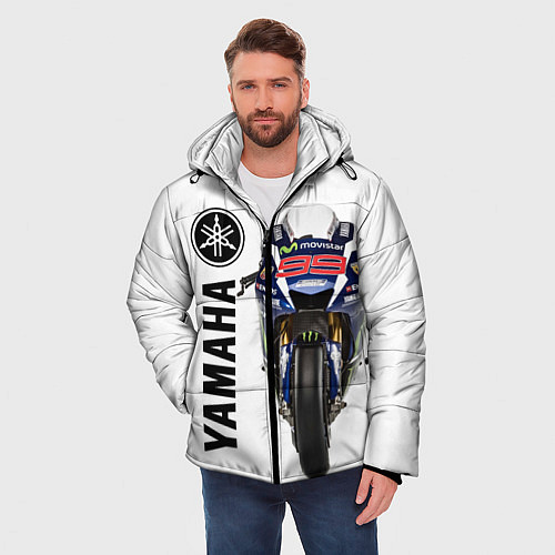 Мужская зимняя куртка YAMAHA 002 / 3D-Черный – фото 3