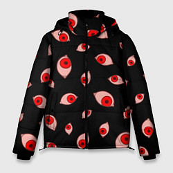 Куртка зимняя мужская Взгляд тьмы, цвет: 3D-красный