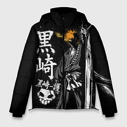 Куртка зимняя мужская Bleach, Ичиго с мечом, цвет: 3D-черный