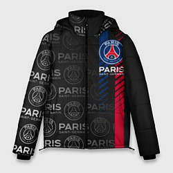 Куртка зимняя мужская ФК ПСЖ PARIS SAINT GERMAIN, цвет: 3D-светло-серый