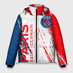 Куртка зимняя мужская ФК ПСЖ FC PSG PARIS SG, цвет: 3D-красный