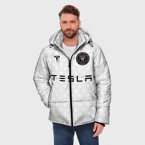 Мужская зимняя куртка INTER MIAMI FC TESLA KIT / 3D-Черный – фото 3