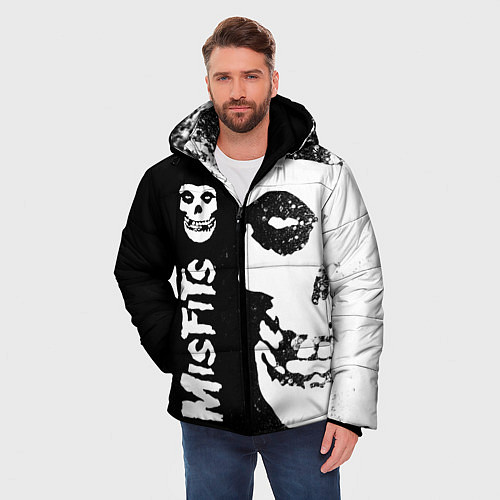 Мужская зимняя куртка MISFITS 1 / 3D-Светло-серый – фото 3