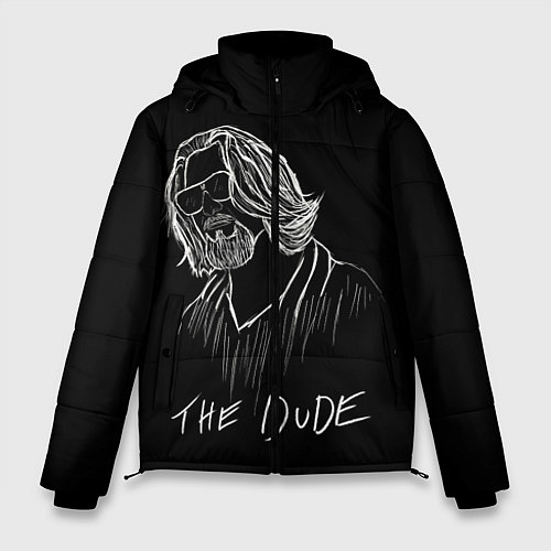 Мужская зимняя куртка THE DUDE Большой Лебовски / 3D-Светло-серый – фото 1