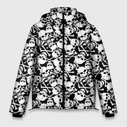 Куртка зимняя мужская Смерть, цвет: 3D-светло-серый