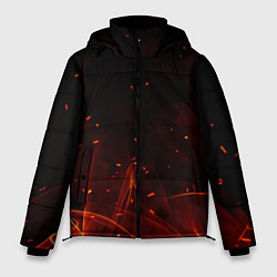 Куртка зимняя мужская КОСТЁР 3D, цвет: 3D-черный
