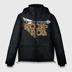 Куртка зимняя мужская Rock n Roll Гитара, цвет: 3D-черный
