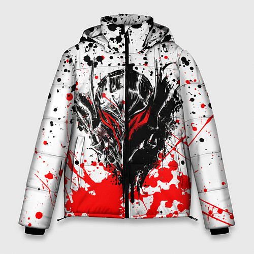 Мужская зимняя куртка Броня Берсерка / 3D-Красный – фото 1