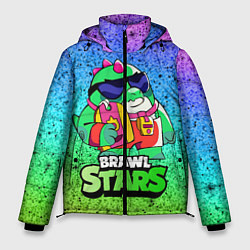Куртка зимняя мужская Базз Buzz Brawl Stars, цвет: 3D-черный