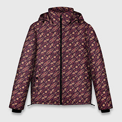 Куртка зимняя мужская Живая текстура, цвет: 3D-светло-серый