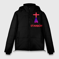 Куртка зимняя мужская STARBOY - The Weeknd, цвет: 3D-красный