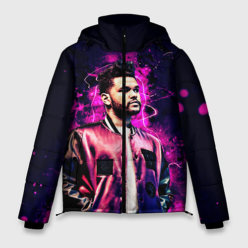 Мужская зимняя куртка The Weeknd / 3D-Красный – фото 1
