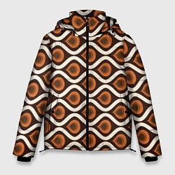 Куртка зимняя мужская Pattern, цвет: 3D-черный