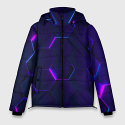Куртка зимняя мужская НЕОНОВАЯ БРОНЯ, цвет: 3D-черный