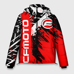 Куртка зимняя мужская CFmoto СФ мото RED STYLE, цвет: 3D-красный