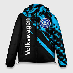 Куртка зимняя мужская Volkswagen Фольксваген, цвет: 3D-черный