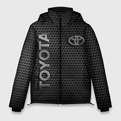 Куртка зимняя мужская TOYOTA STEEL HONEYCOMBS, цвет: 3D-черный