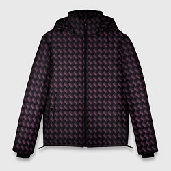 Куртка зимняя мужская Неоновая мозаика, цвет: 3D-черный