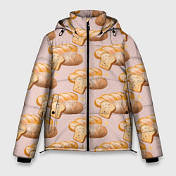 Куртка зимняя мужская Выпечка - хлеб, цвет: 3D-черный
