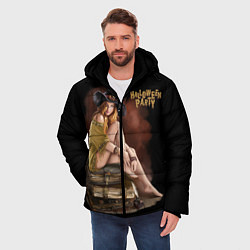 Куртка зимняя мужская Очаровательная ведьма, цвет: 3D-черный — фото 2