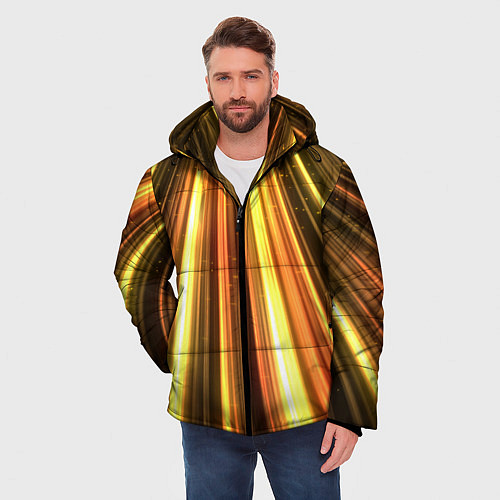 Мужская зимняя куртка Vzlet / 3D-Черный – фото 3
